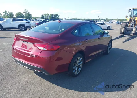 2015 Chrysler 200 S from USA, damaged, VIN 1C3CCCDG9FN656601